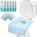 Mckanti disposable toilet seat covers fifty pack front view packaging