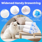 Claw resistant cat litter liners preventing leaks and tears from an active scratching cat