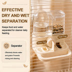2-in-1 Quail Feeder and Waterer for Cage, Gravity Auto Bird Water Feeder - Image 6