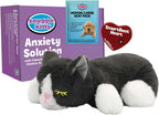 Lifestyle view of calming heartbeat toy for kittens