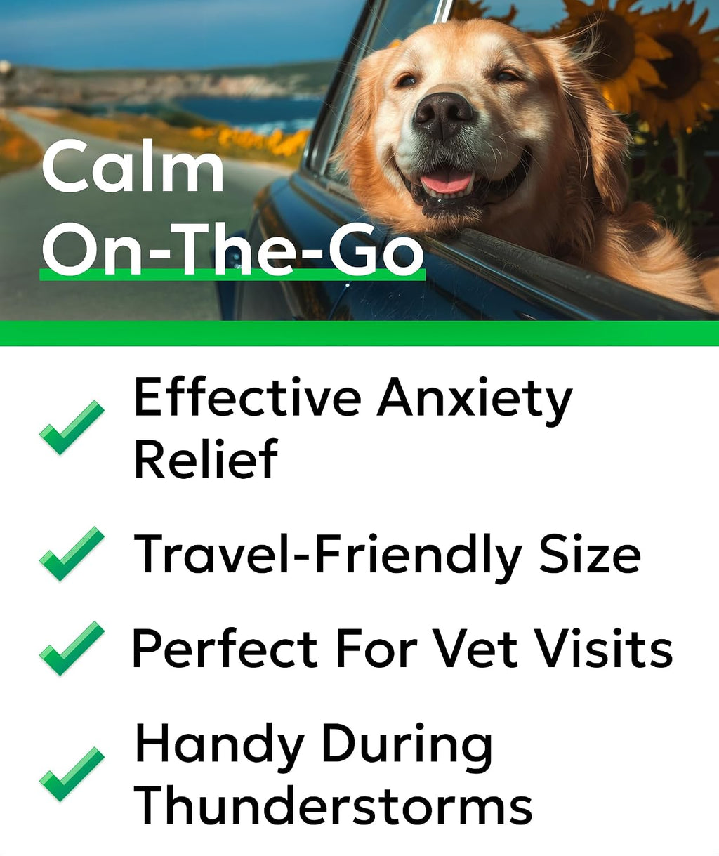 Bark And Spark USA imported calming treats for dog separation anxiety relief