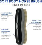 Wahl black horse brush showing soft nylon bristles
