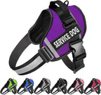JSXD Dog Harness,No-Pull Service Dog Harness with Handle Adjustable Outdoor Pet Dog Vest 3M Reflective Nylon Material Vest for Breeds,Easy Control for Small Medium Large Dogs - Image 12