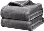 Onarway Dog Blanket Washable for Puppy: 4 Packs Dog Blankets 40"x28" - Fluffy Soft Small Throw for Cat Puppy Kitten Dogs - Fleece Pet Blankets for Bed Sofa Car and Indoor - Grey and Khaki - Image 9