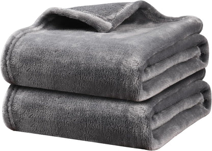 Onarway Dog Blanket Washable for Puppy: 4 Packs Dog Blankets 40"x28" - Fluffy Soft Small Throw for Cat Puppy Kitten Dogs - Fleece Pet Blankets for Bed Sofa Car and Indoor - Grey and Khaki - Image 9
