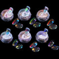Charming May Ice Transparent Aurora Nail Powder set front view