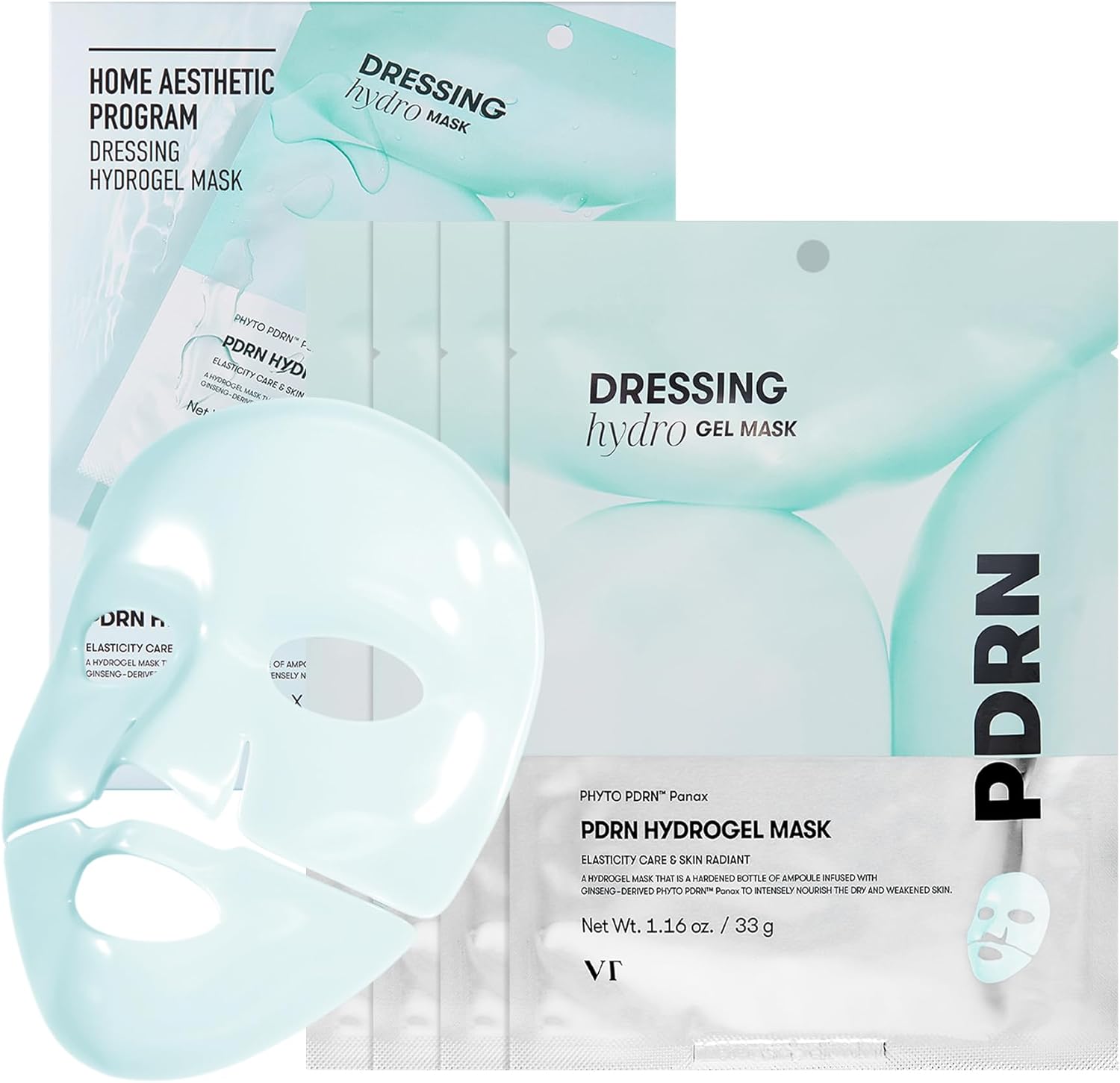 VT Cosmetics PDRN Hydrogel Mask front packaging view