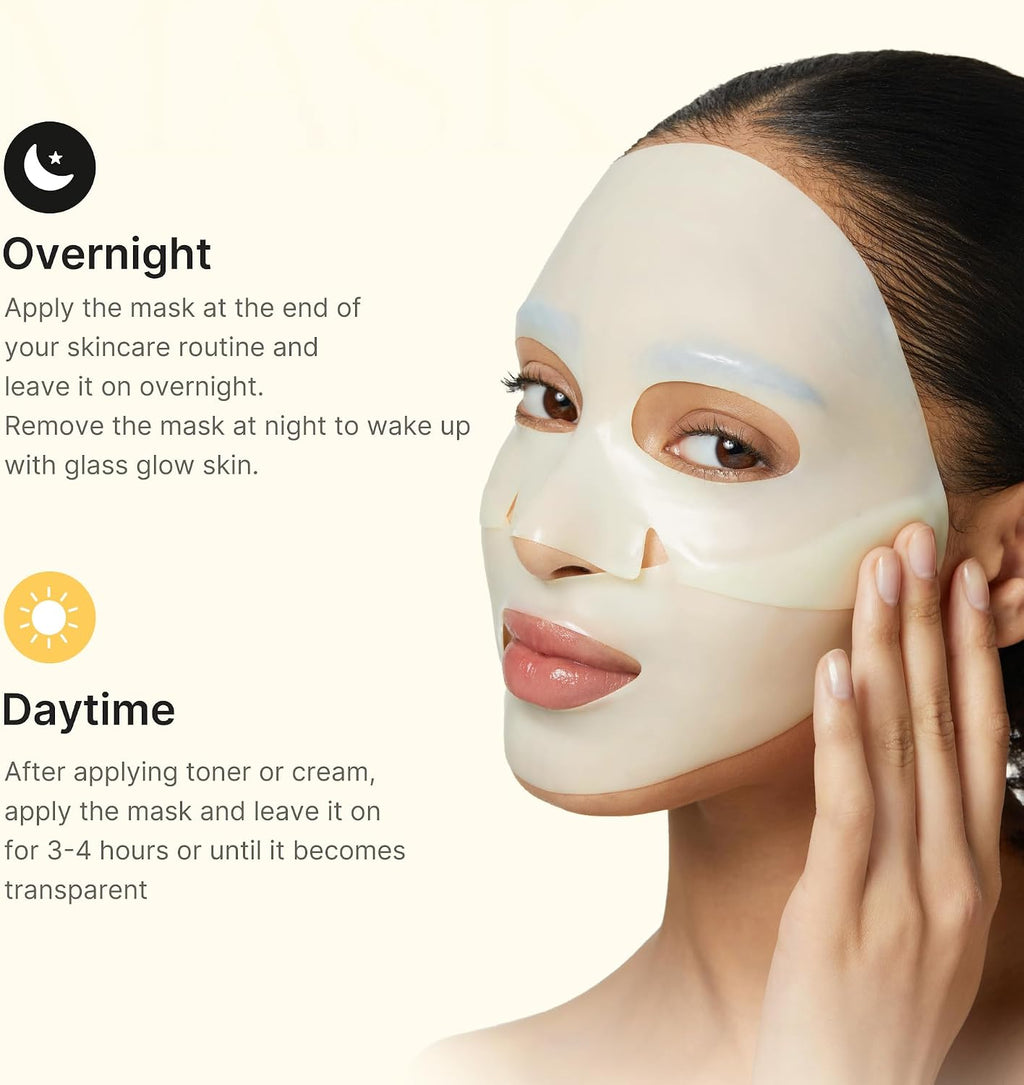 medicube Jelly Gel Mask with Brightening Kojic Acid Turmeric, 4EA - Image 4