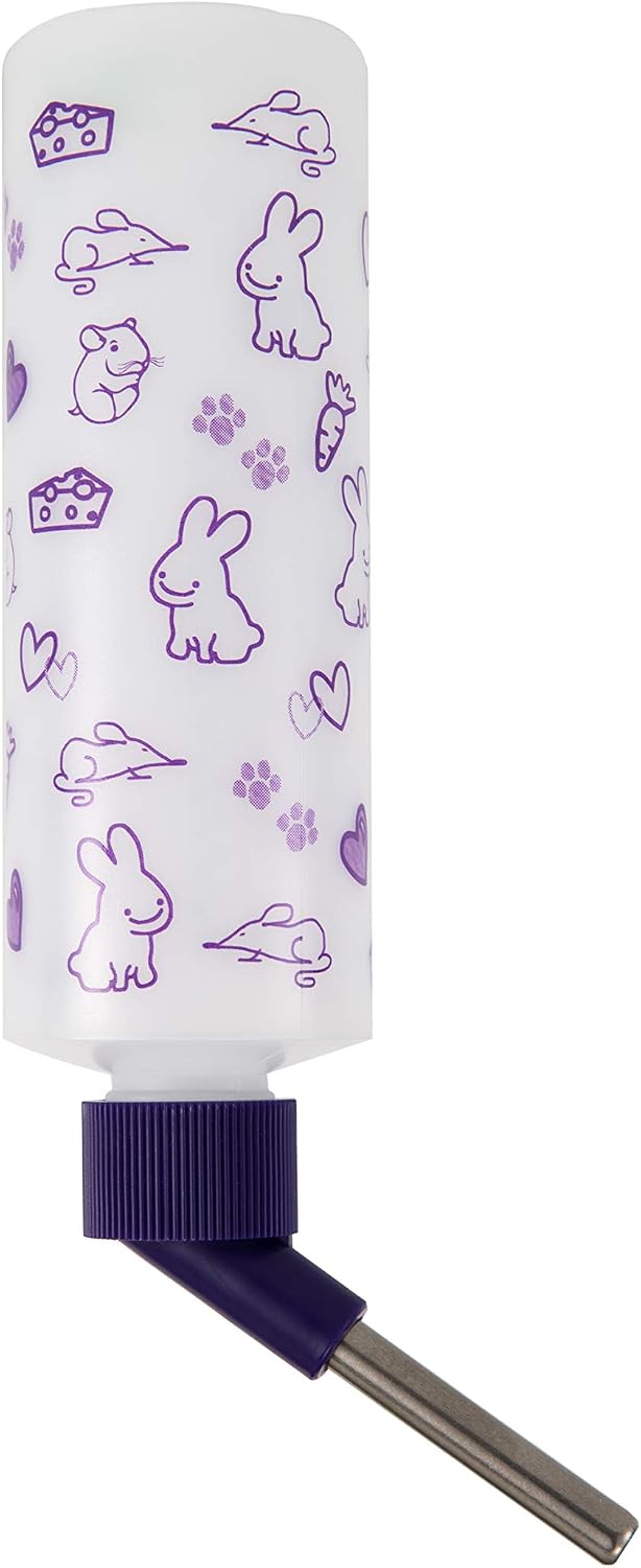 Lixit Weather Resistant Water Bottles for Rabbits, Ferrets, Guinea Pigs, Rats, Mice and Other Small Animals. (8 Ounce Pack of 2) - Image 2