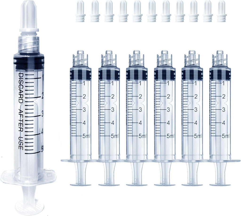1mL Luer Lock Syringe (No Needle) - Sterile, Individually Wrapped - Pack of 50, Accurate Liquid Measurement, Leak-Proof Design - Image 10