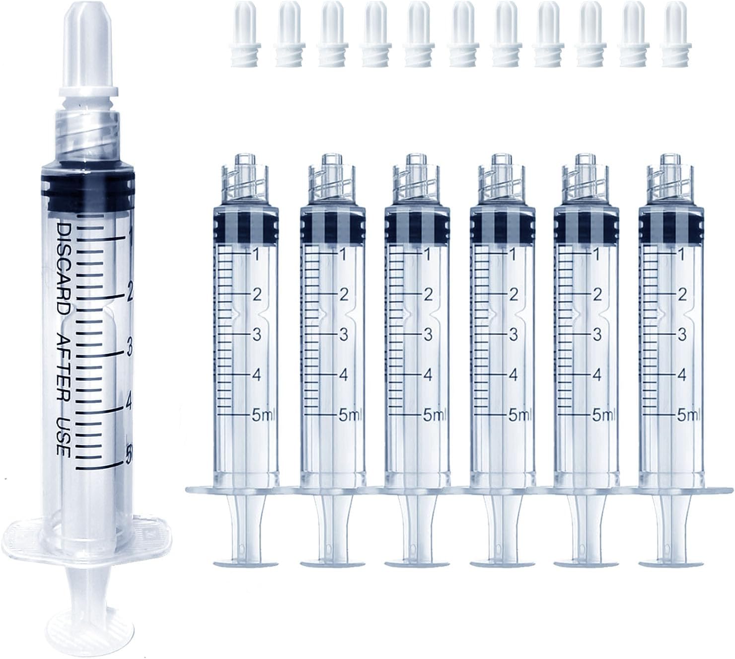 1mL Luer Lock Syringe (No Needle) - Sterile, Individually Wrapped - Pack of 50, Accurate Liquid Measurement, Leak-Proof Design - Image 10