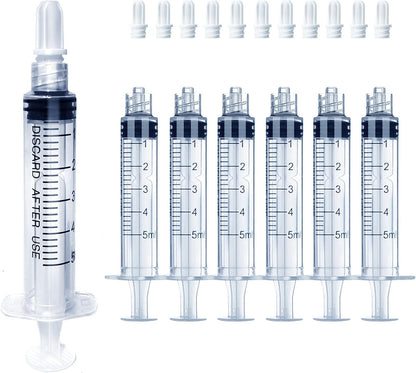 1mL Luer Lock Syringe (No Needle) - Sterile, Individually Wrapped - Pack of 50, Accurate Liquid Measurement, Leak-Proof Design - Image 10