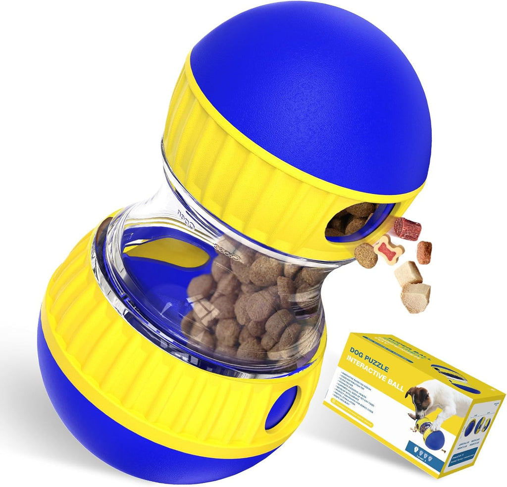 BSISUERM Dog Puzzle Toy Adjustable Treat Dispensing Ball Food Dispenser Tough Slow Feeder Puppy Enrichment Training Toy Pet Interactive Chase Toys for Small Medium Large Dogs to Keep Them Busy, Green - Image 11