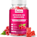 Haohan Vitamin B2 400mg with Magnesium Gummies front view for migraine relief.