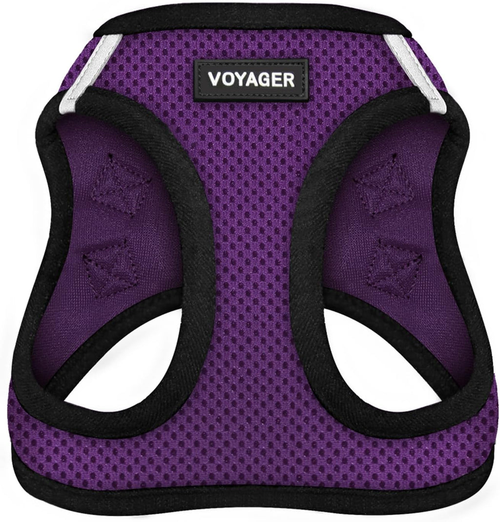 Best Pet Supplies Voyager Step-in Air Harness - All Weather Mesh, Reflective, No Pull Harness for Dogs, Cats - Secure with Hook & Loop Fastener, Buckle, Double D-Rings - Fuchsia, S - Image 11