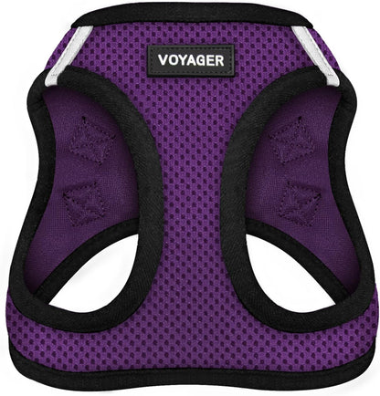 Best Pet Supplies Voyager Step-in Air Harness - All Weather Mesh, Reflective, No Pull Harness for Dogs, Cats - Secure with Hook & Loop Fastener, Buckle, Double D-Rings - Fuchsia, S - Image 11