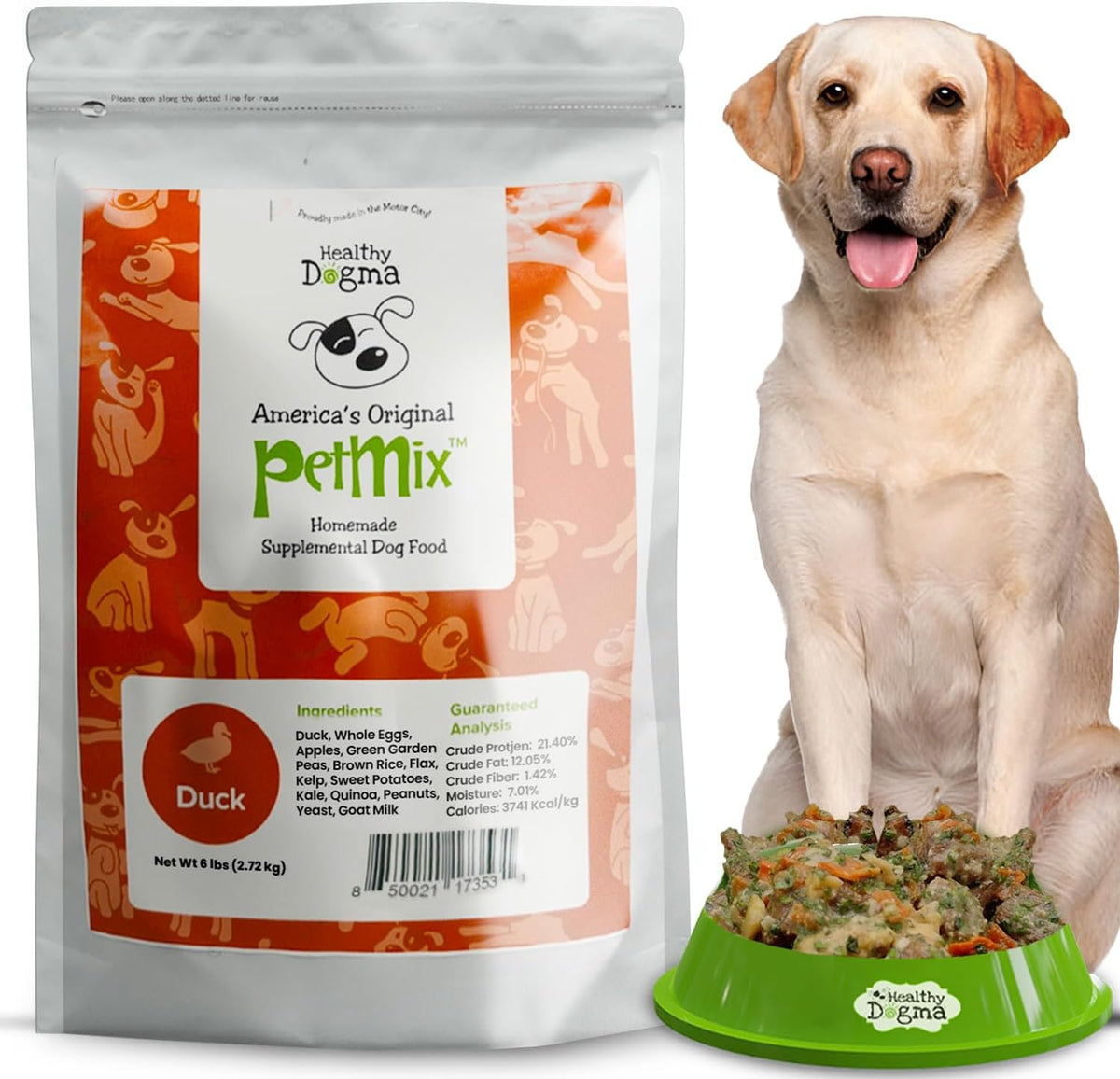 Healthy Dogma Original PetMix - USA Made Dehydrated Dog Food for Allergies, Ideal for Small & Large Breeds (Original, 10 lbs) - Image 12