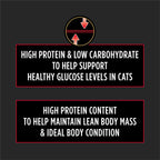 Pro Plan Veterinary Diets DM feline formula packaging showcasing silver tabby cat graphic.