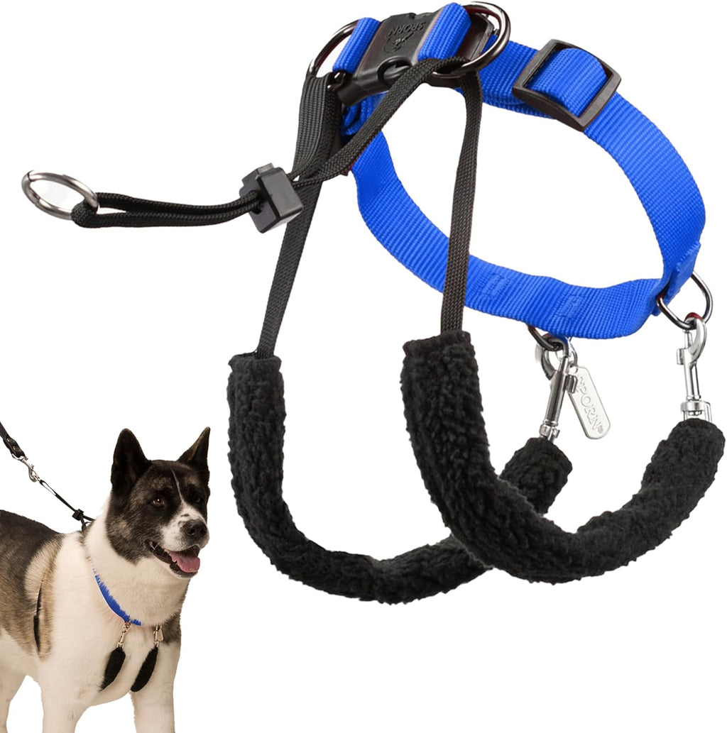 Sporn Original Training Halter, No Pull Dog Harness for Large Dogs with Black Padded Sherpa Sleeves, Breathable Large Dog Harness No Pull, Provides to All Large Sized Breeds - Image 12