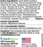 Natural vet approved arnica formula for pet arthritis and mobility support