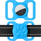 Dynmeow Dog Cat Collar Holder Compatible with Airtag, Anti-Lost Silcione Holder for 3/8 and 5/8 Inch Wide Collars, Black, S(1 Pack) - Image 11