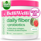 Belli Welli Fiber Supplement Powder with Prebiotics for Digestive Health and GLP-1 Support, Soluble Fiber for Gut Health & Debloat, Keto, Gluten Free, 16 Servings (1 Pack) Strawberry Lemonade - Image 9
