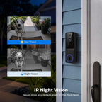 ByteBlaz doorbell camera mobile app interface for real time alerts