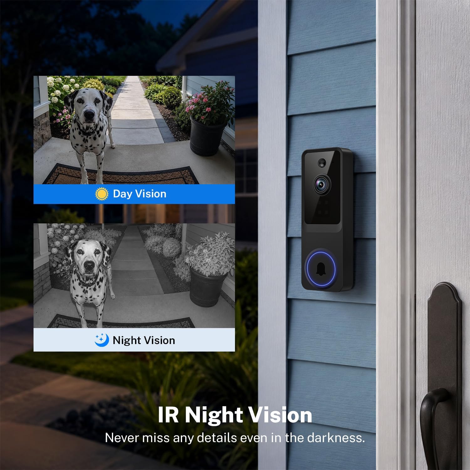 ByteBlaz doorbell camera mobile app interface for real time alerts
