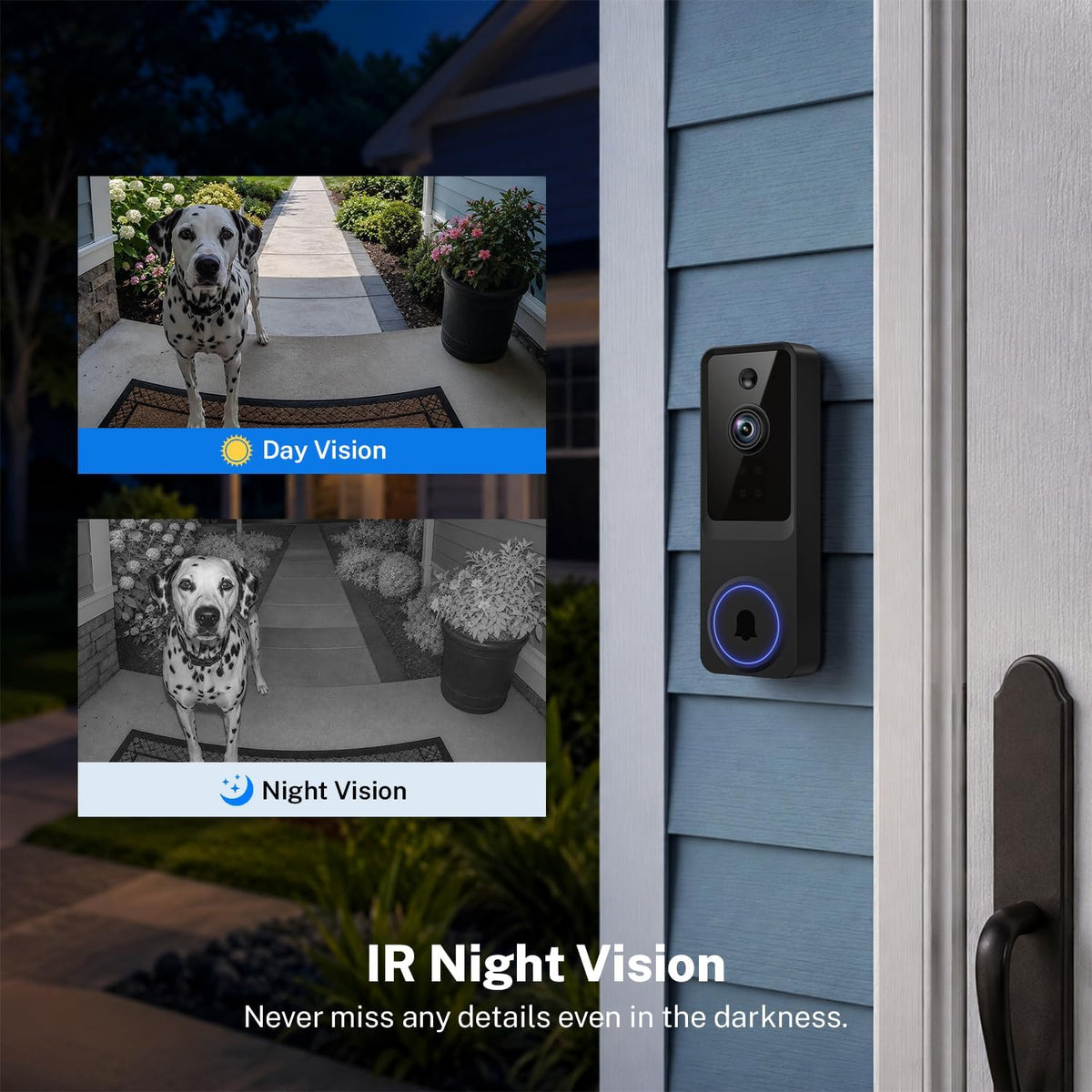 ByteBlaz doorbell camera mobile app interface for real time alerts