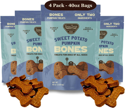 Gaines Family Farmstead Sweet Potato Dog Bones - 32 oz Bag, All-Natural, Single Ingredient, Grain-Free Dog Treats for Digestive Health, High Fiber - Training & Rewards, Made in USA - Image 13