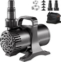 OYO Water 175W 3000 GPH Pond Pump front view showcasing the heavy duty submersible design for outdoor water features.