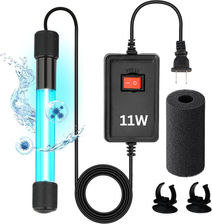 3W Mini UV Light for Aquariums with 4 Timer Modes | UV-C Clean Light for Use in Sump Areas, Filters, Top Filter Boxes & Small Ponds - Keeps Fish Tanks Clear & Healthy - Image 12