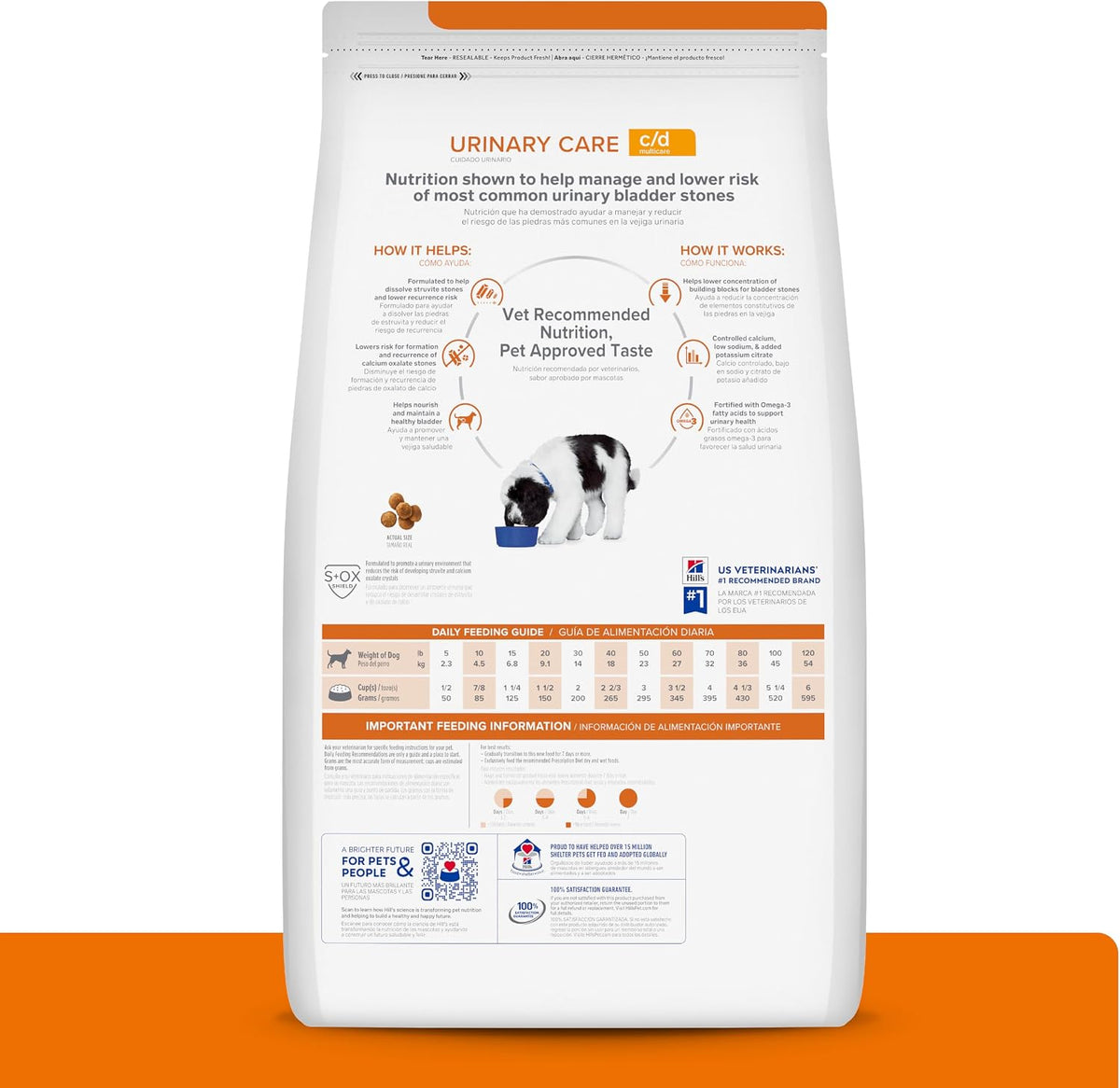 Hill's Prescription Diet c/d Urinary Care Chicken Flavor 8.5 pound bag details.