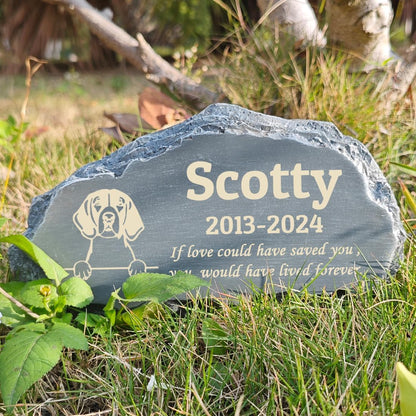 Personalized Cat Memorial Stones, Mountain Shape Garden Memorial Stone for Cat, Cat Headstone, Cat Tombstone, Pet Grave Marker for Cat, Pet Memorial Plaque Outdoor - Image 9