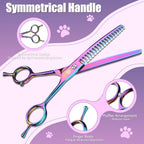 Dream Reach downward curved pet shear angled perspective