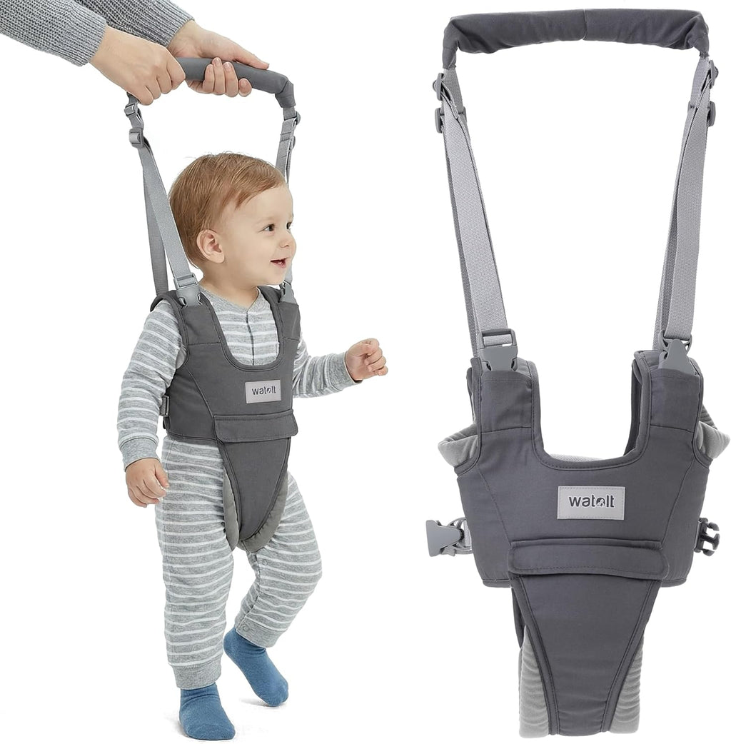 Watolt Baby Walking Helper Harness grey front view