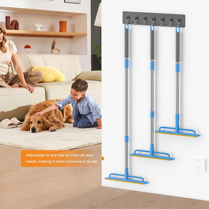 Adjustable handle mechanism of Addudu carpet rake