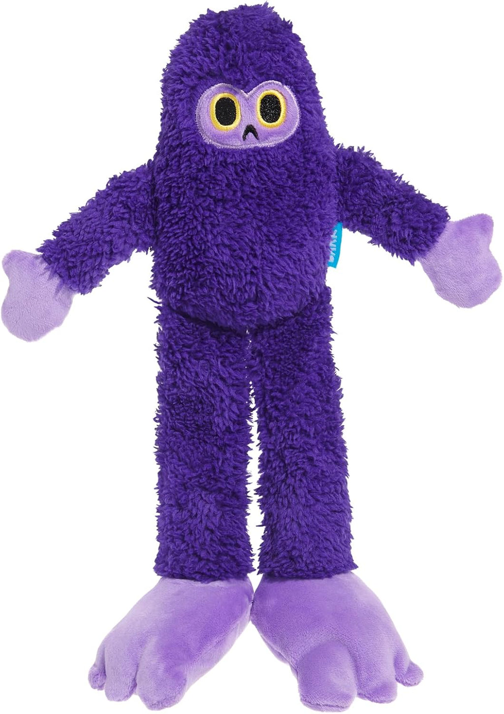Barkbox Sasquatch Josh Interactive Plush Dog Toy - Squeaky Dog Chew Toy with Crinkle and Whip-N-Flip Arms of Dogs and Puppies - Image 9
