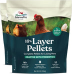 Manna Pro probiotics chicken feed bag top seal and handle