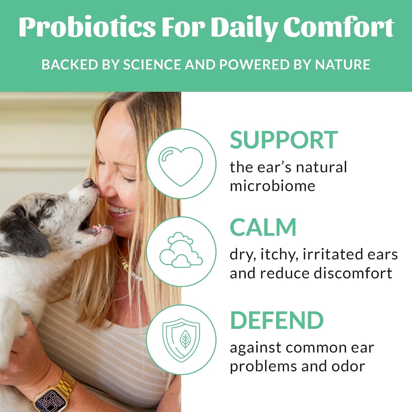 Skout's Honor probiotic ear cleaner 118 milliliters packaging