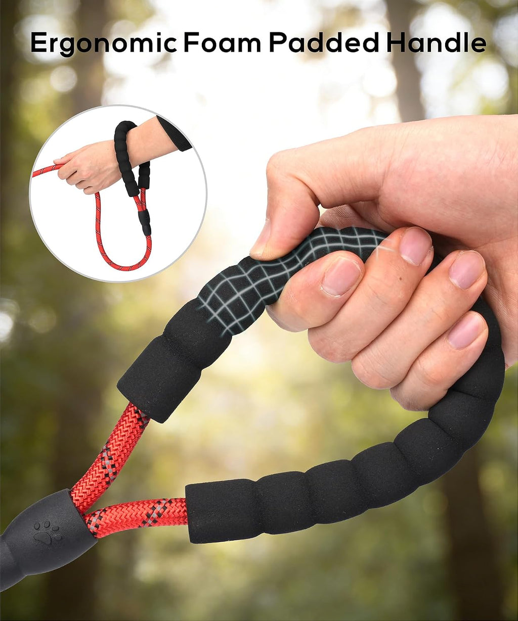 TagME hot pink medium dog lead collar loop adjustments