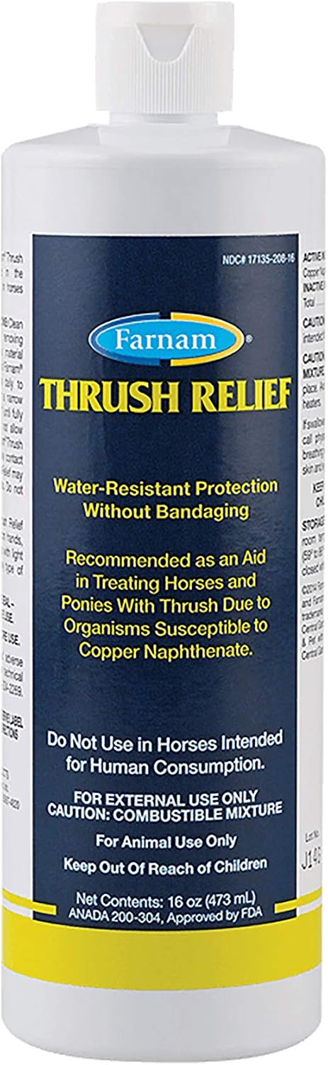 Farnam Thrush Relief horse hoof treatment front view