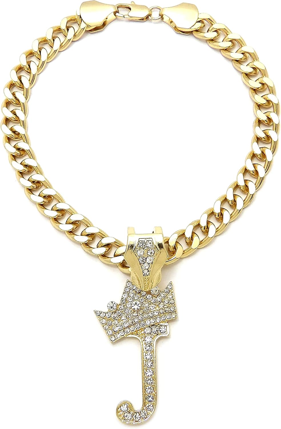 Initial Letter Cuban Chain Dog Chain Pet Chain Pet, Cat, Puppy Necklace (B, 10") - Image 10