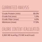 Better Belly proteins highly digestible dog chews close up texture