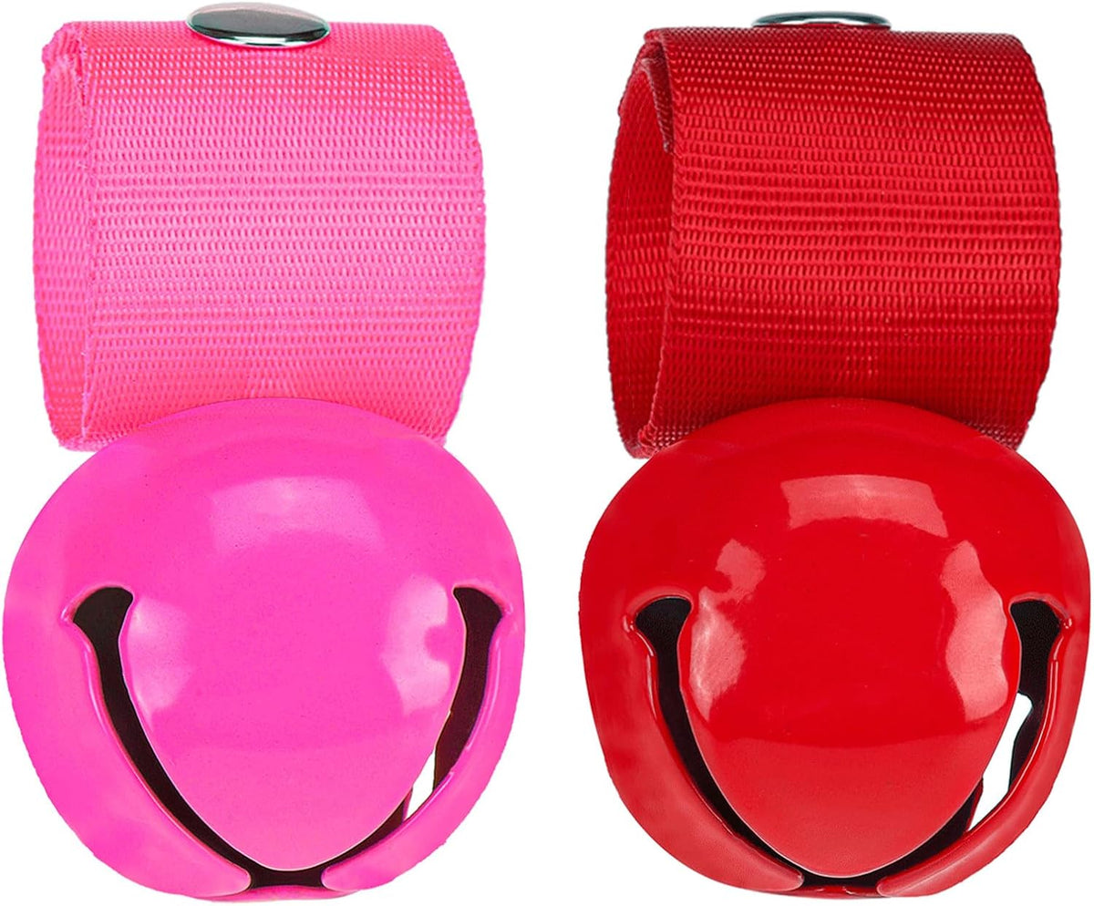 EXPAWLORER Pet Bells for Dog Cat Collar Charm - 2 Pack Cat Collar Accessories Bells Loud, Pet Jingle Ornament Training Pendant Neck Decoration Strawberry Shaped, Tracker for Saving Birds, Pink - Image 13