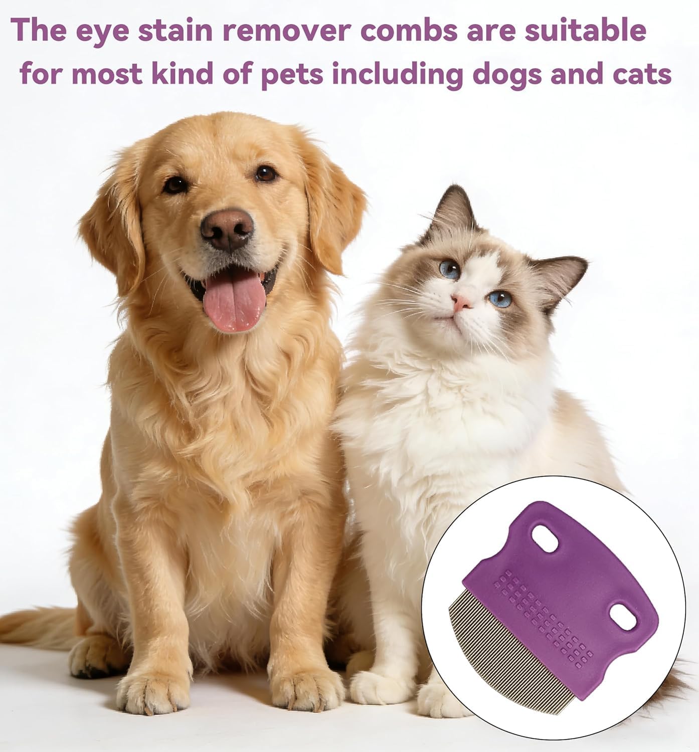 Varjjae pet grooming tool set for all fur types