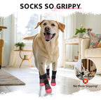 Adjustable strap detail on Scenereal paw protector socks