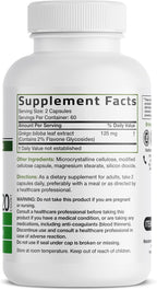 Bronson Ginkgo Biloba Extra Strength Brain & Memory Support 120 Capsules - Image 2