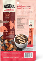 Close up of ACANA Lickables salmon treat texture