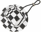 Dog Sun Hat Cute Pet Hat Trucker Hat with Ear Holes for Sun Protection Adjustable Square Print Cotton Fisherman's Hat for for Small Medium Dogs Cats - Image 11
